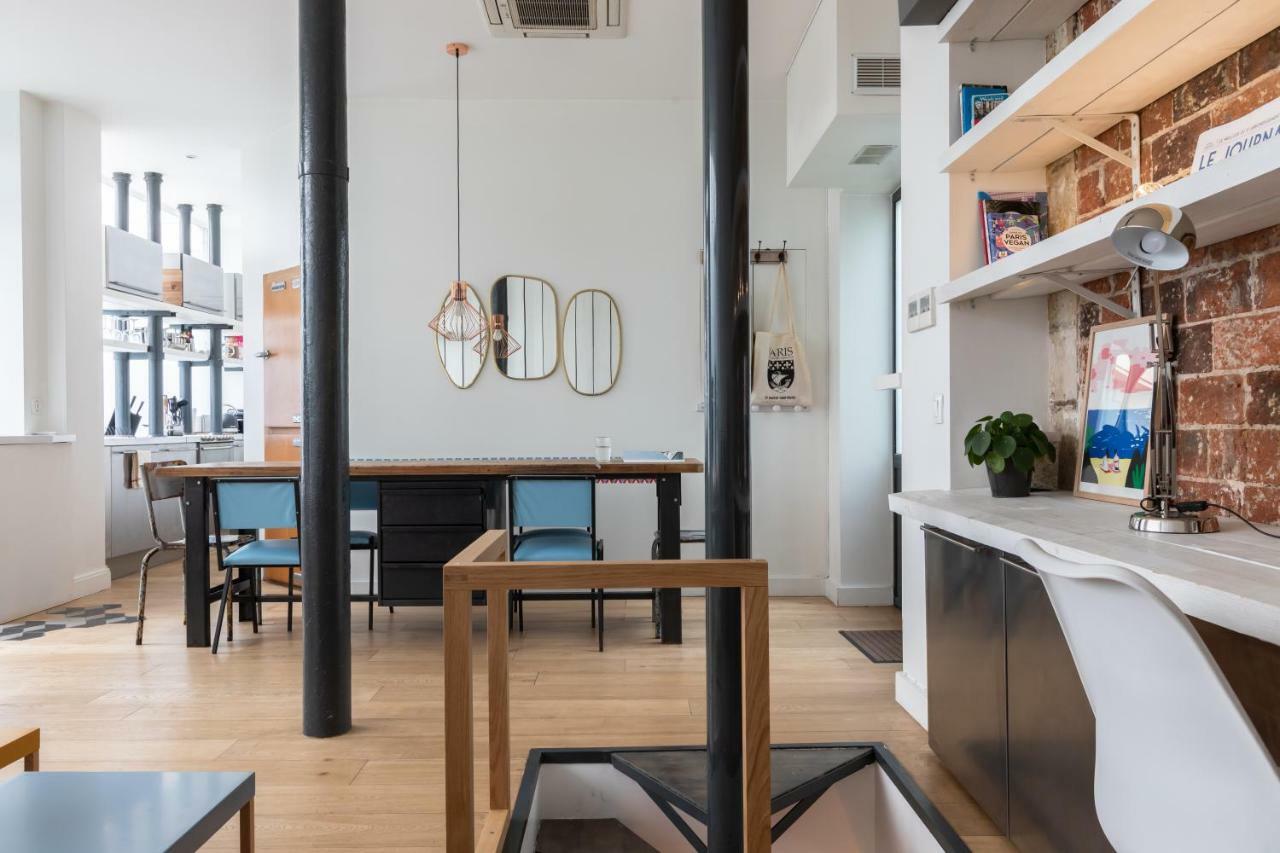 Fabulous Design Loft - High Marais/Republique Paris Exterior foto