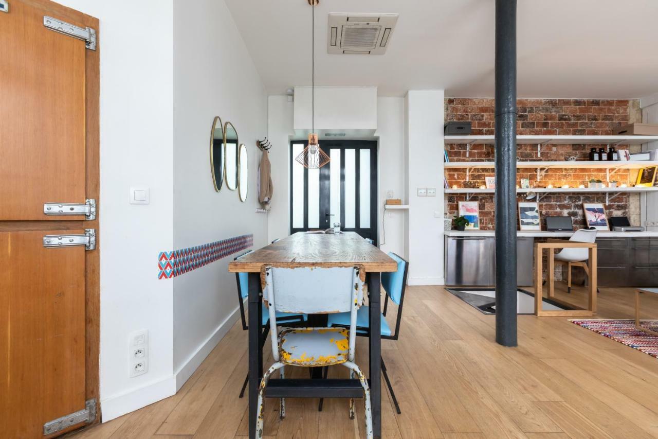 Fabulous Design Loft - High Marais/Republique Paris Exterior foto